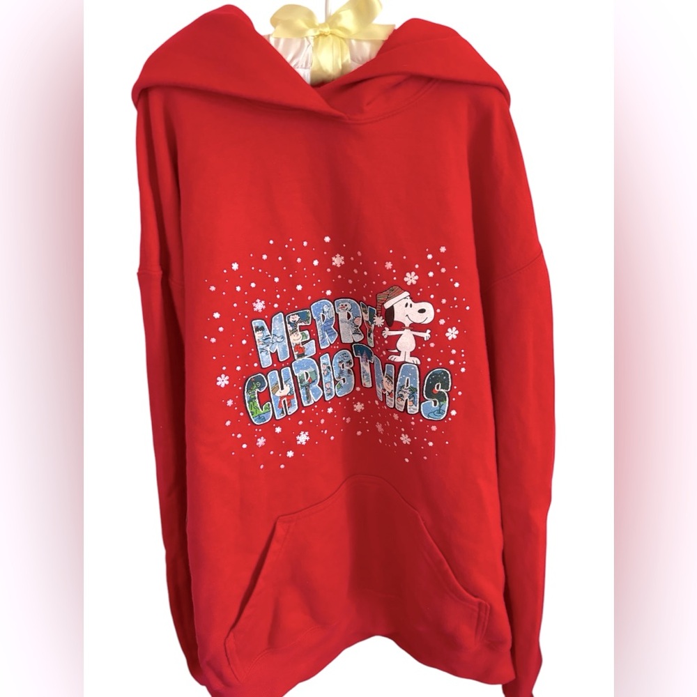 Child’s Christmas Snoopy Sweatshirt Size XL